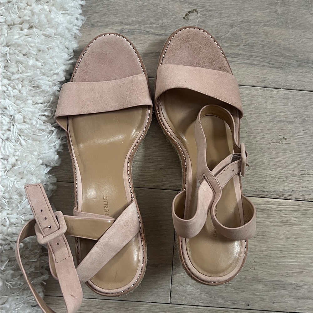 NWT Banana Republic Espadrille Wedge Sandal - Picture 5 of 9